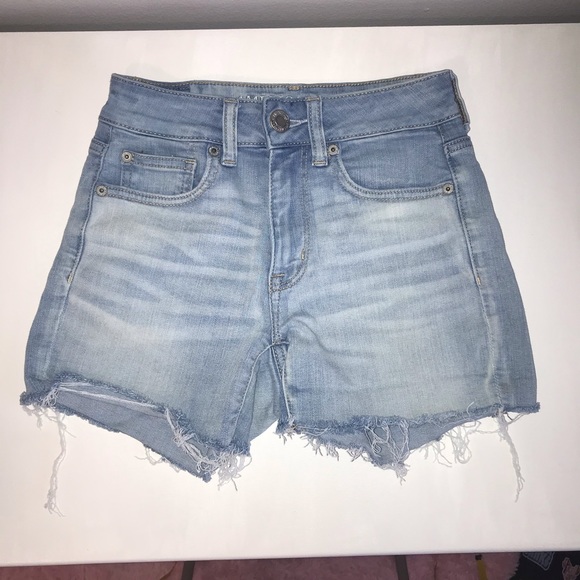 American Eagle Outfitters Pants - American Eagle size 2 blue jean shorts